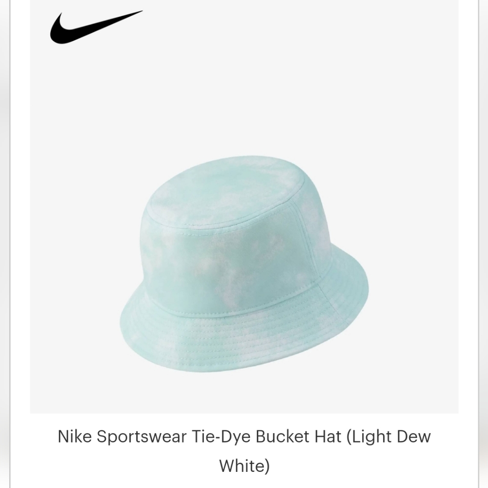 NWT Unisex Nike Sportswear Tie-Dye Bucket Hat - Picture 10 of 12